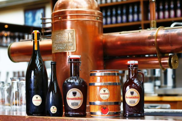 Biersortiment des Hotelparks Stadtbrauerei Arnstadt